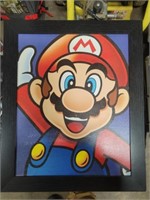 (19" x 24") Mario Nintendo Print