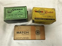 Sierra, Speer & Hornady Reloading Bullets