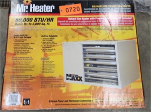 New 80K BTU Mr. Heater LP/NG Heater