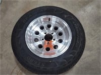 New 205/75R15 Trailer Tire/Rim