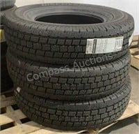(3) Cooper LT235/80R17 Tires Discoverer HT3