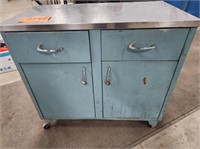 Stainless Steel Top Cabinet on Wheels