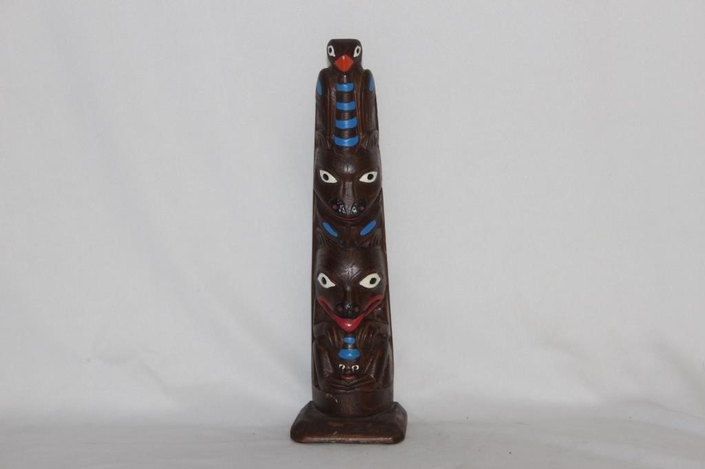 A Wooden Totempole