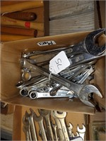 BOX OF WRENCHS
