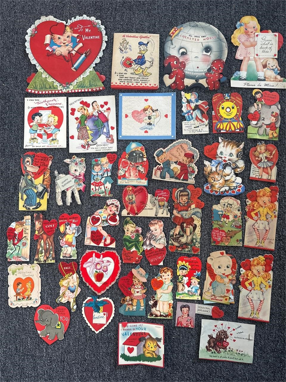 Vintage Valentine cards