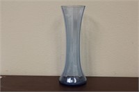 A Teal Blue Colour Cylinder Vase