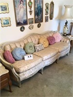 2 PIECE VINTAGE COUCH AND CHAIRÂ