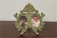 An Ornate Metal Picture Frame