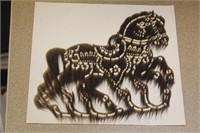 Possibly Real Horse Hair Art