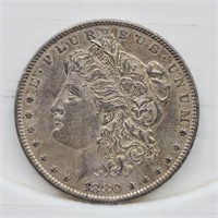 1880-O Morgan Silver Dollar - AU