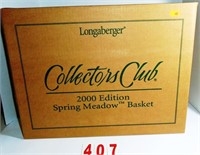 17655  2000 Collectors Club Spring Meadow Basket