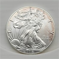 2016 American Eagle 1 Oz Silver Dollar