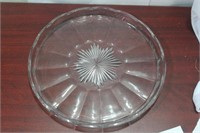 A Heisey Crystolite Tray