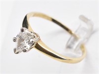 14K Gold & .5 Carat Diamond Ring