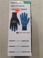 (XL) Work Gloves Latex Coated