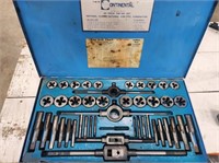 Continental 45pc Tap & Die Set - Complete