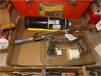 BOX OF MISC TOOLS