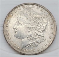 1886-P Morgan Silver Dollar - AU