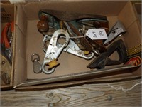 WOOD PLANES AND MISC ITEMS