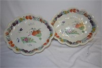 Lot of 2, most likely Chinese Plates