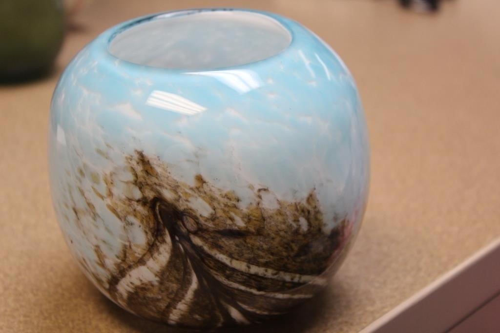 An Artglass Jar