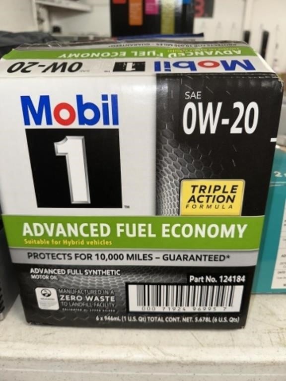 MOBIL 1 0W-20 OIL