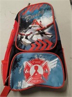 "Dusty" Red Airplane Backpack
