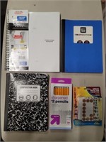 Pencils, Composition / Notebook + Office Supplies