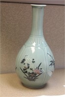 Signed Korean ceramic vase