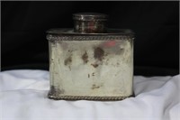 A Silverplated? Tobacco Container