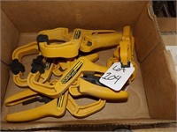 BOX OF QUICK GRIP CLAMPS