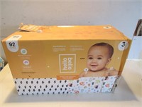 DAMAGED PACKAGE - 92PACK HELLO BELLO DIAPER SIZE3