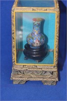 Chinese Miniature Cloisonne Vase