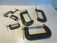 ASSORTED SIZES CARPENTER CLAMPS