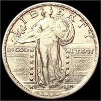 1917-D T2 Standing Liberty Quarter CLOSELY