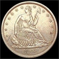 1840 Seated Liberty Half Dollar UNCIRCULATED