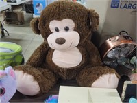 Brown Large Monkey Plush