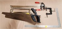 Hand Saws, Clamps