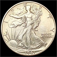 1941-S Walking Liberty Half Dollar UNCIRCULATED