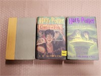 Lot of 3 Harry Potter Books