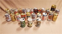 Lot of Vintage Beer Cans