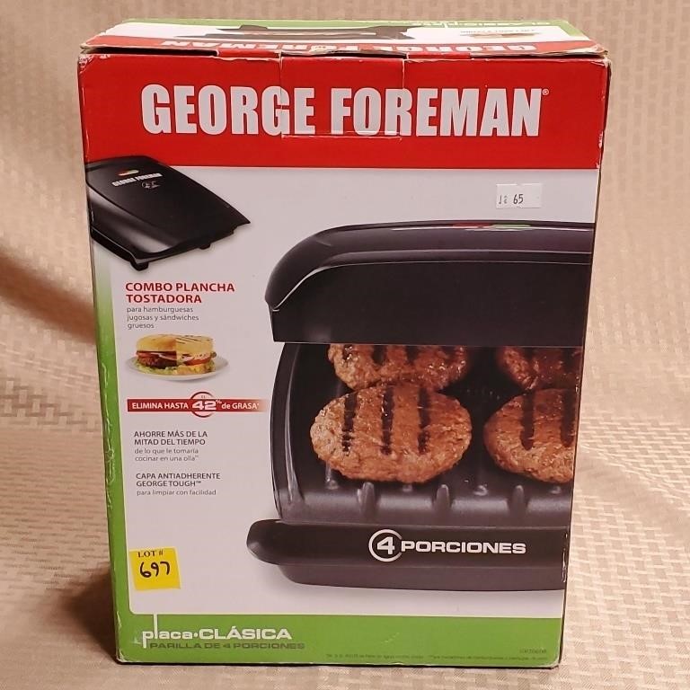 George Foreman Grill in Box