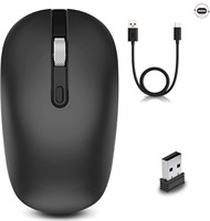 WIRELESS MOUSE W BLUETOOTH 5.1 OR 2.4 GHZ RECEIVER