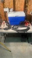 Coleman Roller Cooler with Extension Cords and