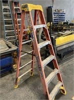 Werner 6ft Fiberglass Ladder (Orange)
