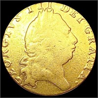 1798 G. Britain .2462oz Gold Guinea NICELY