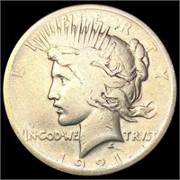 1921 Silver Peace Dollar NICELY CIRCULATED