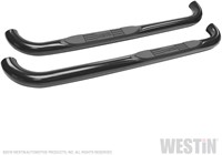 Westin 23-1405 E-Series Black Side Steps