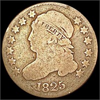 1825 Capped Bust Dime NICELY CIRCULATED