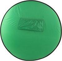 $35---142cm Round Green Backdrop